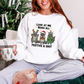 Wholesale Raccoons Festive & Sh*t Sweatshirt - White Sweatshirt