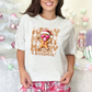 Wholesale Merry Christmas Gingerbread Graphic Tee - Ash Tee