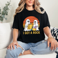 Wholesale I Got a Rock Graphic Tee - Black Tee