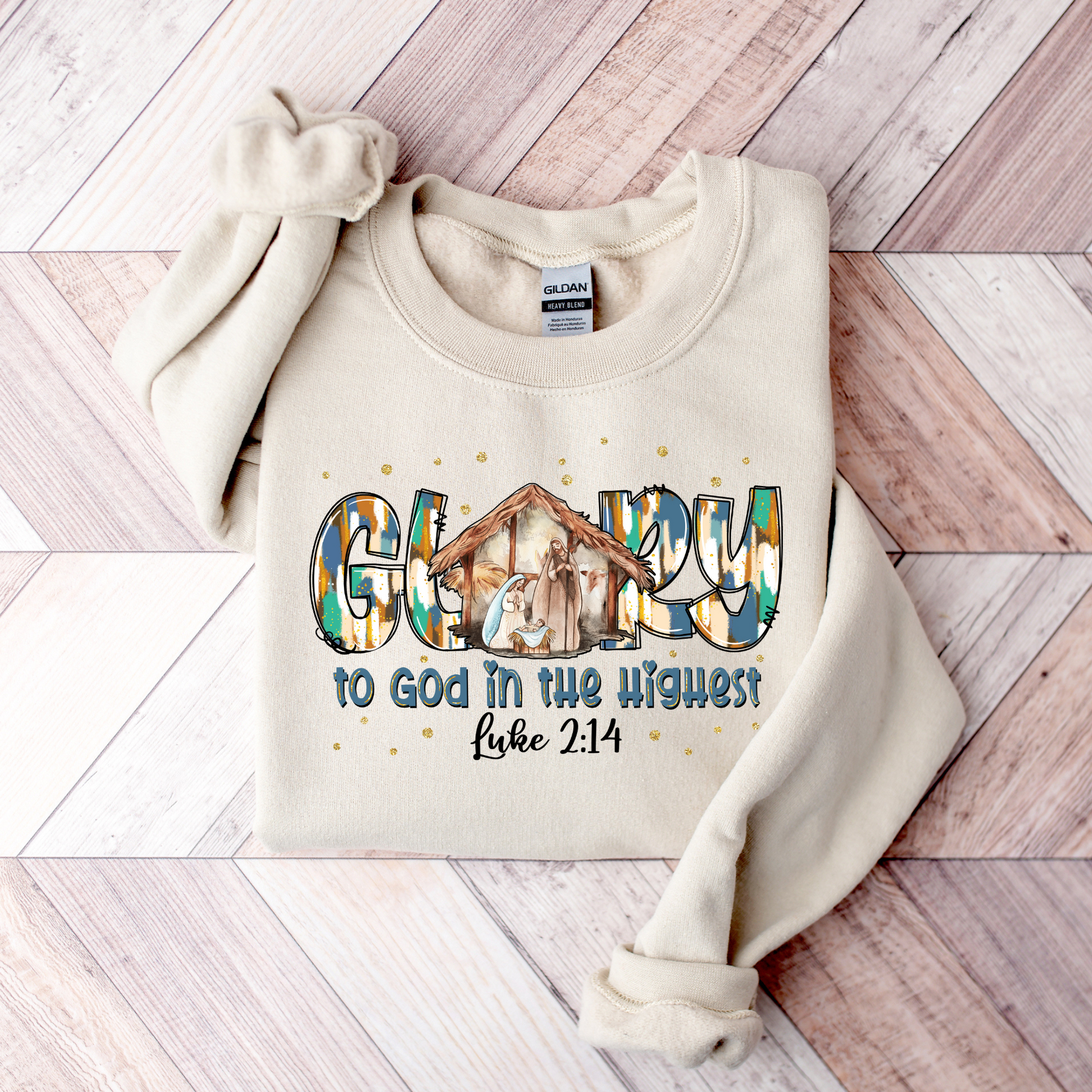 Wholesale Glory to God - Grey Tee