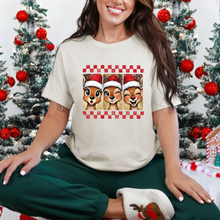  Reindeer Christmas Graphic Tee