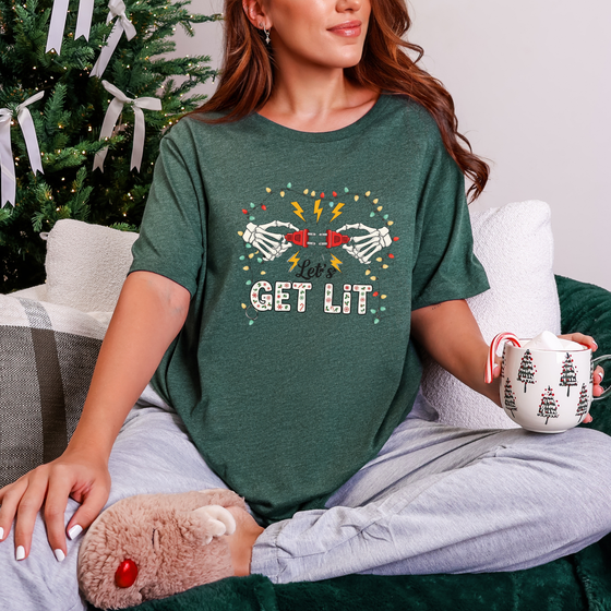Let's Get Lit Graphic Tee