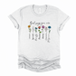 Wholesale Floral God Says You Are Graphic Tee - Pink Tee
