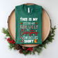 Wholesale Too hot for ugly Christmas Sweaters Graphic Tee - Evergreen Tee