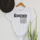 Wholesale I am redeemed Graphic Tee - White Tee
