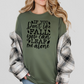 Wholesale Don't Like Fall Graphic Tee - Military Green Tee