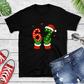 Wholesale Christmas 67 Graphic Tee - Black Tee