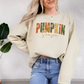 Wholesale Pumpkin Season Words Sweatshirt - Sand Sweatshirt