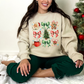 Wholesale Vintage Christmas Coquette - Heather Dust Tee