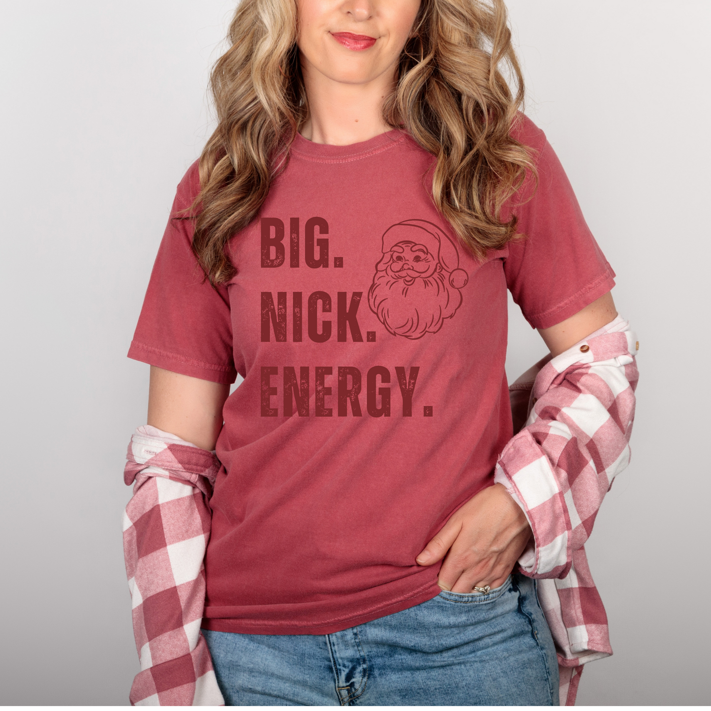 Wholesale Big Nick Energy Graphic Tee - CC Crimson Tee