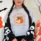 Wholesale Take me to the pumpkin patch Graphic Tee - Grey Tee