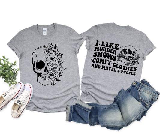 Wholesale And maybe 3 people Graphic Tee - Tan Tee