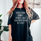 Wholesale Smell like Chloroform Graphic Tee - Black Tee