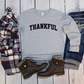 Wholesale Varsity Thankful Graphic Tee - Autumn Tee