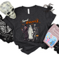 Wholesale Spooky Squad Ghouls Graphic Tee - Heather Charcoal Tee