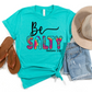 Wholesale Be Salty Graphic Tee - Teal Tee