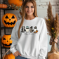 Wholesale Racoon Halloween Graphic Tee or Sweatshirt - White Sweatshirt