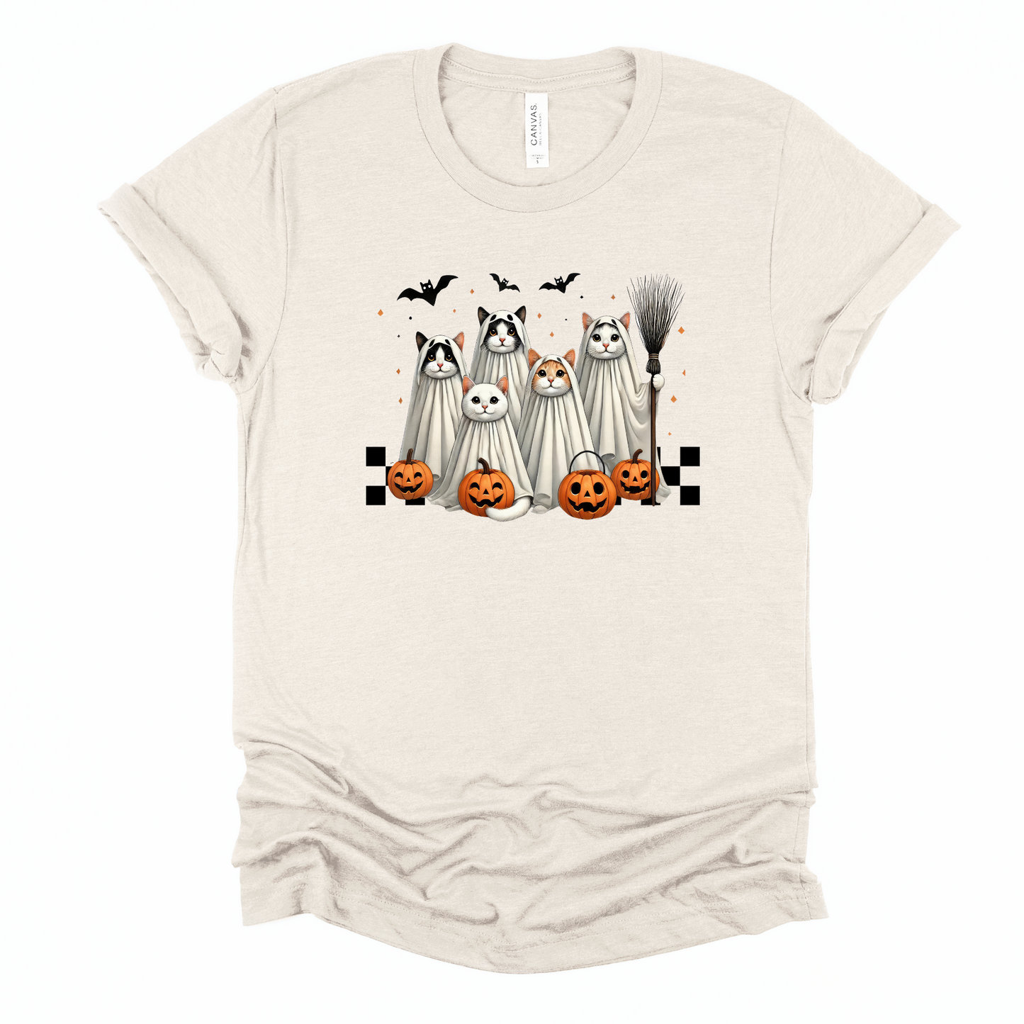 Wholesale Spooky Cats - Grey Sweatshirt