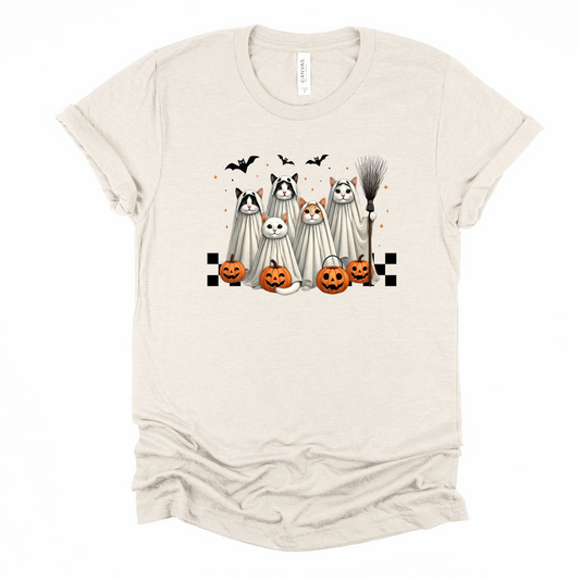 Wholesale Spooky Cats - Grey Sweatshirt