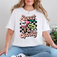 Wholesale Sweet & Spooky Graphic Tee - White Tee