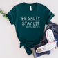Wholesale Be Salty Stay Lit Graphic Tee - Atlantic Tee