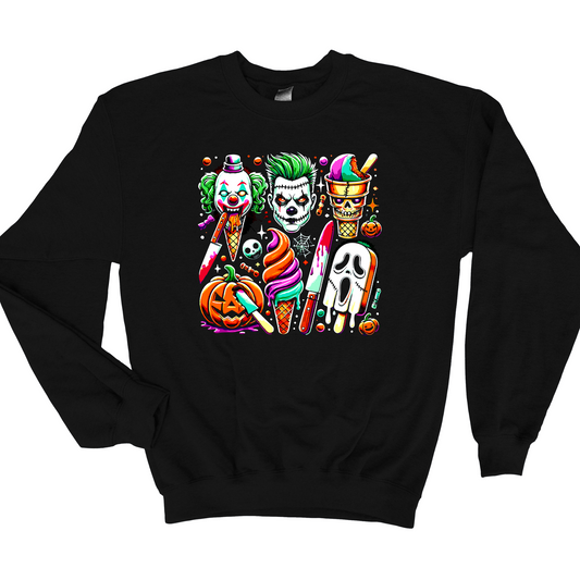 Wholesale Spooky Halloween Treats - Black Tee