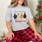 Wholesale Merry Cluckin Christmas - Grey Tee