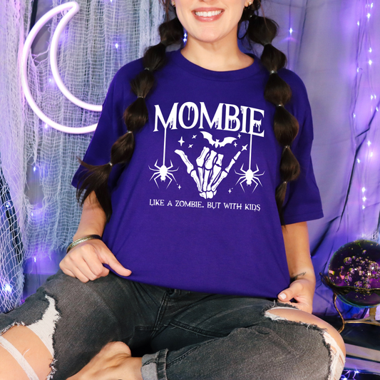 Wholesale Like a zombie Graphic Tee - Team Purple Tee