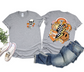 Wholesale Retro Fall Graphic Tee - Black Tee