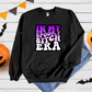 Wholesale Retro Spooky Bitch Era - Black Sweatshirt