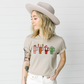 Wholesale Christmas Cups Graphic Tee - Black Tee