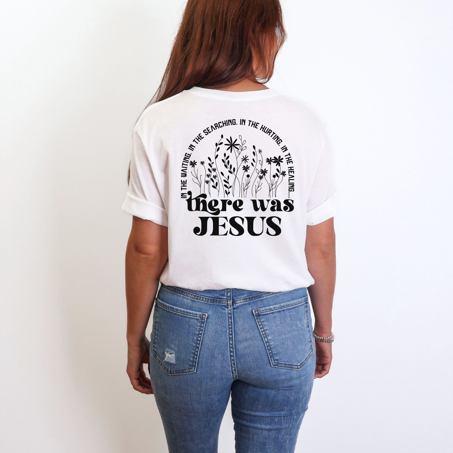 Wholesale In the Hurting Jesus Graphic Tee - White Tee