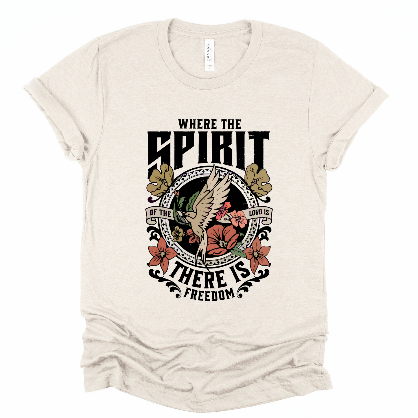 Wholesale Spirit of the Lord Graphic Tee - Mauve