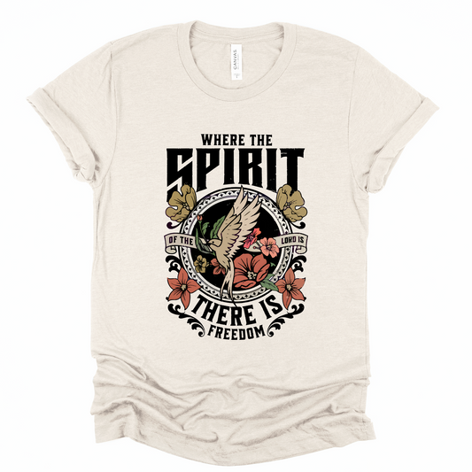 Wholesale Spirit of the Lord Graphic Tee - Mauve