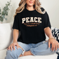 Wholesale Peace Beyond Understanding Graphic Tee - Black Tee