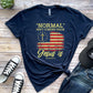 Wholesale Jesus Is Graphic Tee - Navy