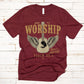 Wholesale Made to Worship Guitar Graphic Tee - Black