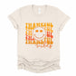 Wholesale Thankful Vibes Graphic Tee - Charcoal