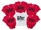 Wholesale Dear Santa Family Tees Graphic Tee - White