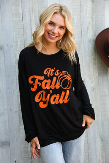  It's Fall Y'all Pocketed Pullover