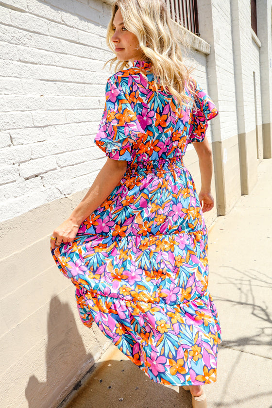 Follow Me Floral Dress