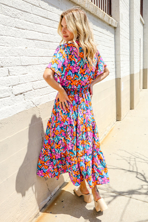 Follow Me Floral Dress