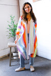 Caught in Technicolor Open Kimono