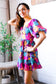 Rosewood Romance Banded Surplice Dress
