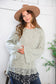 For the Love of Lace Leopard Trim Sweater