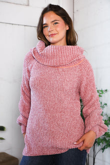  Feeling Berry Cozy Chenille Sweater