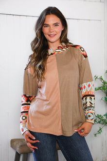  Meet Me At the Farmers Market Tribal Hoodie