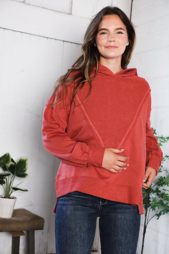 One Laid Back Mama Brick Hoodie