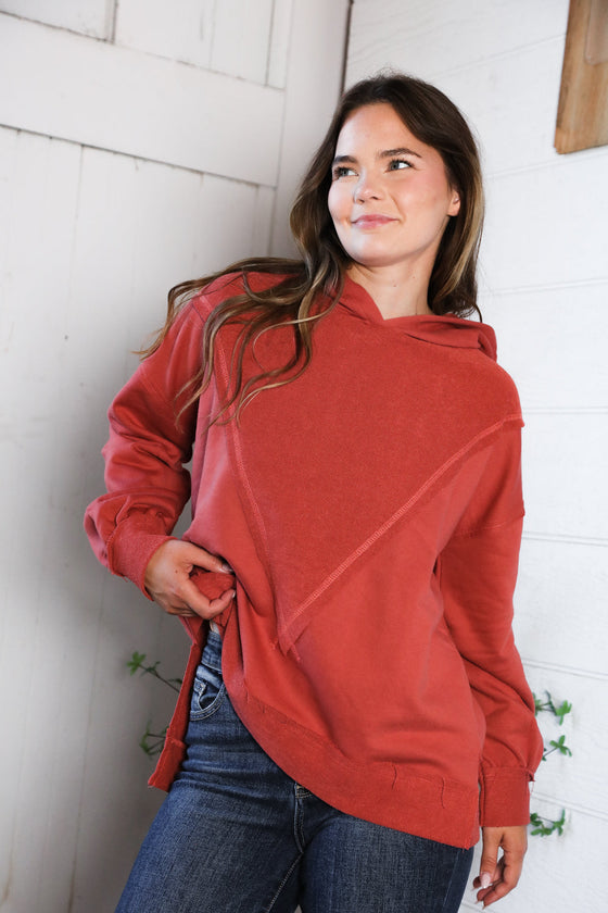 One Laid Back Mama Brick Hoodie
