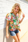 Spring Vibes Babydoll Top